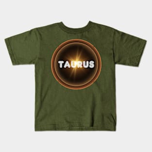 Taurus | Astrology Earth Element Kids T-Shirt